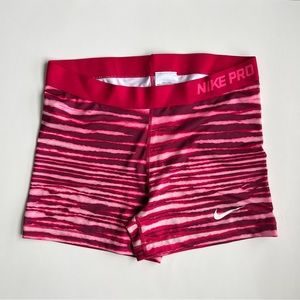 Women’s Pink workout shorts - Nike Pro